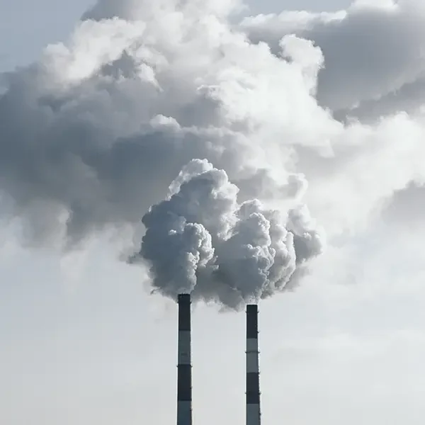 carbon emissions from coal fired power plant